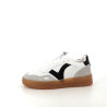 Baskets en cuir blanc Victoria