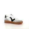 Baskets en cuir blanc Victoria