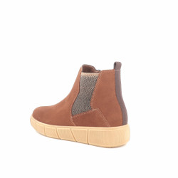 Bottines en daim marron Remonte