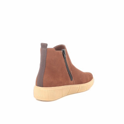 Bottines en daim marron Remonte