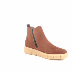 Bottines en daim marron Remonte