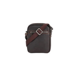 Sacoche en cuir de vachette marron Wylson Paris