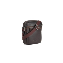 Sacoche en cuir de vachette marron Wylson Paris