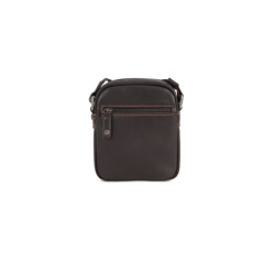 Sacoche en cuir de vachette marron Wylson Paris