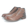 Bottine marron en cuir