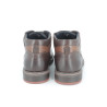 Bottine marron en cuir