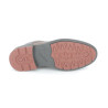 Bottine marron en cuir
