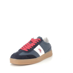 Chaussures Tricolores Bleu Marine, Rouge et Blanc U.S. Polo Assn.