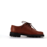 derby homme marron en cuir