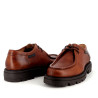 Mocassins en cuir marron Christian Pellet