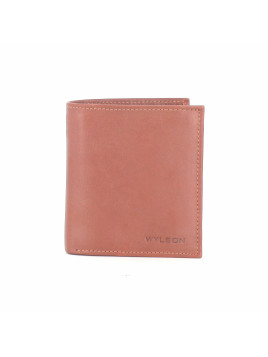 Portefeuille en Cuir Marron Clair WYSLON