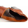 Bottine Regarde le Ciel marron en cuir avec doublure textile doux