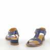 Nu-pieds Oisin metallic navy