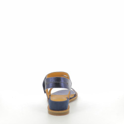 Nu-pieds Oisin metallic navy