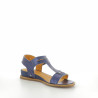 Nu-pieds Oisin metallic navy
