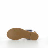 Nu-pieds Oisin metallic navy