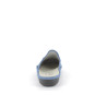 chausson semelflex en textile bleu à motifs