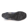 Ballerine marine en cuir