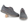 Derby homme bleu marine en cuir
