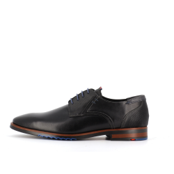 richelieu homme noir en cuir