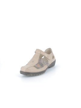 ballerine rose en cuir