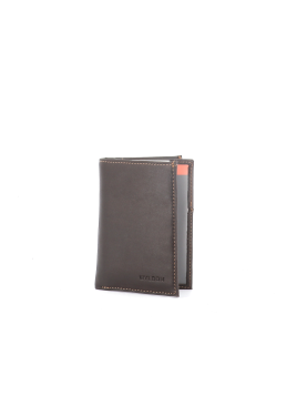 portefeuille cuir marron
