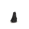 bottine noir en cuir
