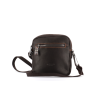 pochette marron en cuir