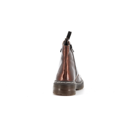 Bottine bordeaux