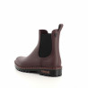 Bottines de pluie bordeaux Verbenas
