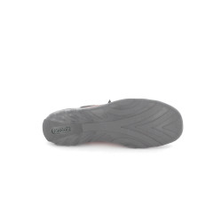 Basket montante brique en cuir