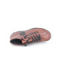 Basket montante brique en cuir