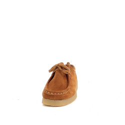 Derbys en cuir camel Another Step Shoes