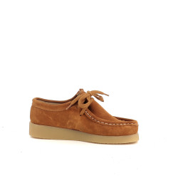 Derbys en cuir camel Another Step Shoes