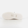 Baskets en cuir velours ciment