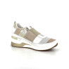 Baskets en cuir compo platine MamZelle