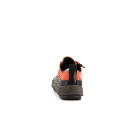 Basket Chacal Vkf orange en cuir collection hiver 2022 - Anjou-chaussures
