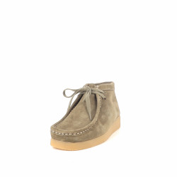 Chaussures En Cuir Kaki &OtherStep