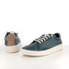 Baskets en cuir lon jeans-lon taupe Chacal