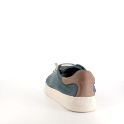 Baskets en cuir lon jeans-lon taupe Chacal