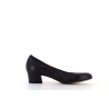 Escarpin marine en cuir