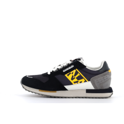 basket marine en cuir