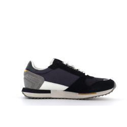 basket marine en cuir