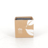 Duo de chaussettes TBS, noir et gris pailletés