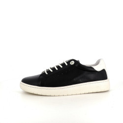 Baskets en cuir minerva negro & hielo Chacal
