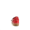 Chaussures en cuir rouge melincourt Coco & Abricot
