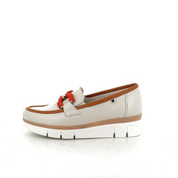 Mocassins en cuir camel Dorking