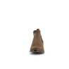 Bottine taupe en cuir