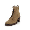 Mam'zelle Renal velours argile en cuir daim