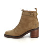 Mam'zelle Renal velours argile en cuir daim